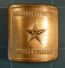 PLAQUE BOUCLE de CEINTURON de