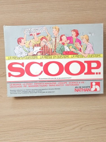 Jeu société scoop presse - société, la