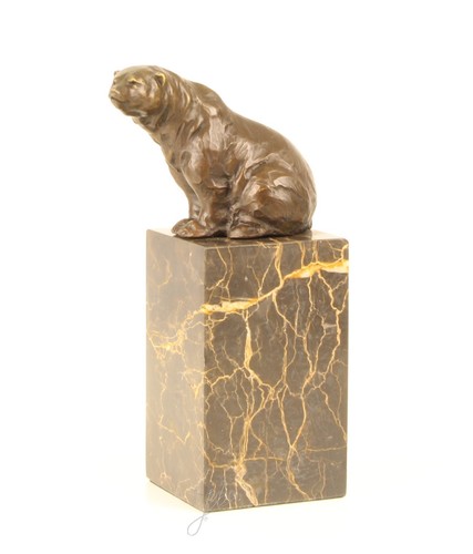 Sculpture ours bronze sur - ours, en