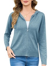 Gilet Cardigan Zippé Femme