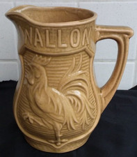 Pichet decor coq wallon - coq, "wallon