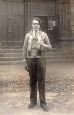 Bj738 carte photo vintage - vintage, card