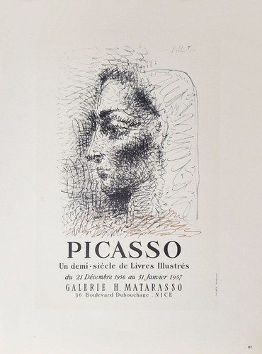 Pablo picasso affiche 1957 - pablo,