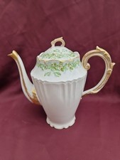 Rarissime Theiere En Porcelaine De Limoges Décor De Guy 1900/1920