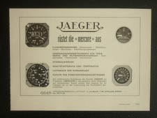 5/1973 PUB JAEGER LUFTFAHRT ALTIMETER MACHMETER DASSAULT MERCURE GERMAN AD
