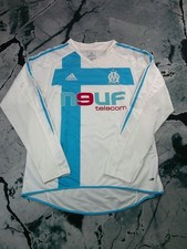 Olympique Marseille Shirt 2004 2005 Adidas Home Vintage 00s Deadstock OM Maillot