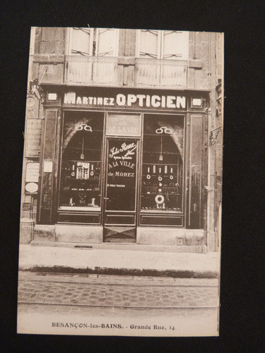 Old postcard besançon - /, front
