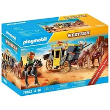 PLAYMOBIL WESTERN 71862 DILIGENCE/BANDIT