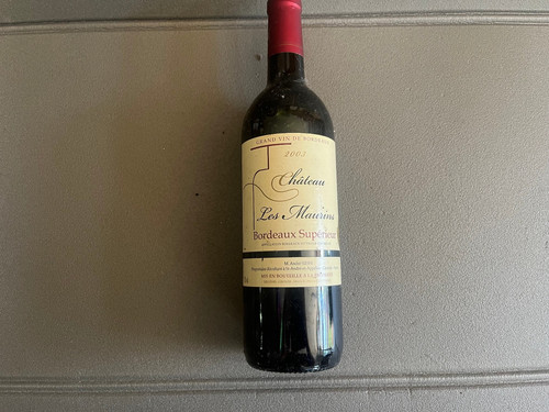 Ancienne bouteille vin - bouteille,