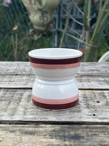Coquetier diabolo faïence - coquetier, en