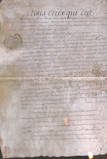 BEAUMONT-DU-GATINAIS (77) SUCCESSION ? PIERRE FOREST / FRANCOIS REVERS ? 1785