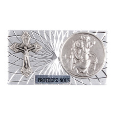 SAINT CHRISTOPHE CROIX PLAQUE