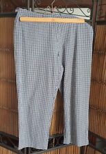 Pantacourt femme "Vichy" noir et blanc "SYM" taille 40/L