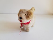 Ancien jouet mécanique - CHIEN mécanique Terrier MTU - années 70