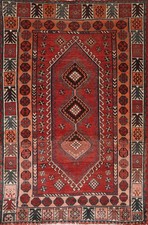 Géométrique Rouge Main Zone