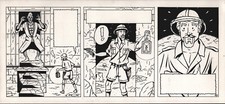 STRIP ORIGINAL DE SCOOT & HASTING DU T.1 REALISE PAR MARNIQUET SUPERBE ETAT
