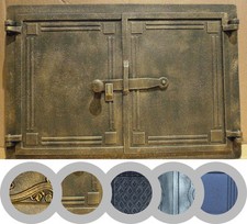 Porte de four porte de poêle à bois porte de four en fonte fonte fumoir COULE...