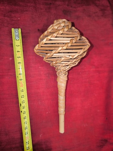 Hochet vannerie cailloux - hochet, et