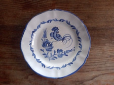 Renoleau Assiette Au Coq Bleu