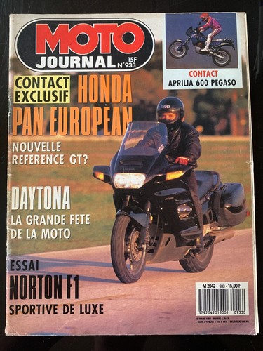 Moto journal 933 3 1990 - moto,