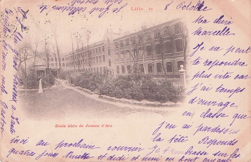 Carte postale ancienne lille - postale,