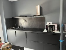 cuisine complète et équipée noire mat IKEA