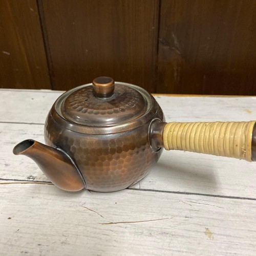 Théière kyusu cuivre - théière,