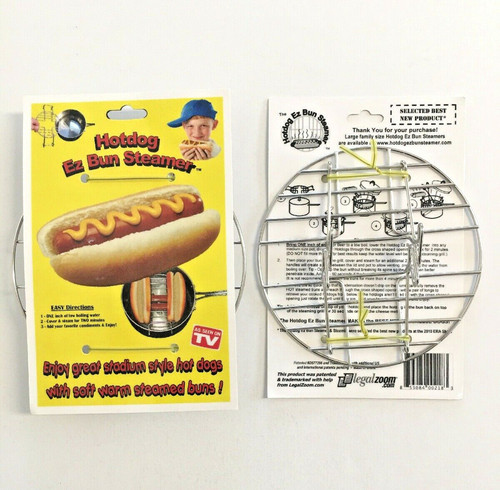 Hotdog bun steamer hot - pk,