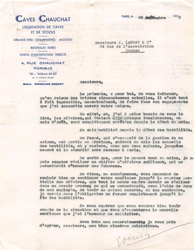 1939 liquidation caves et - liquidation, de