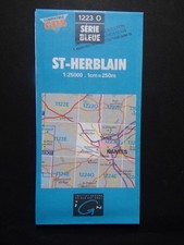 § carte IGN série bleue 1223