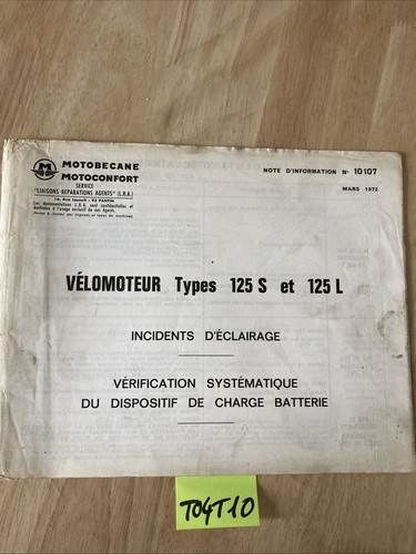 Note technique 1972 - note,