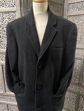 Manteau homme L coton noir