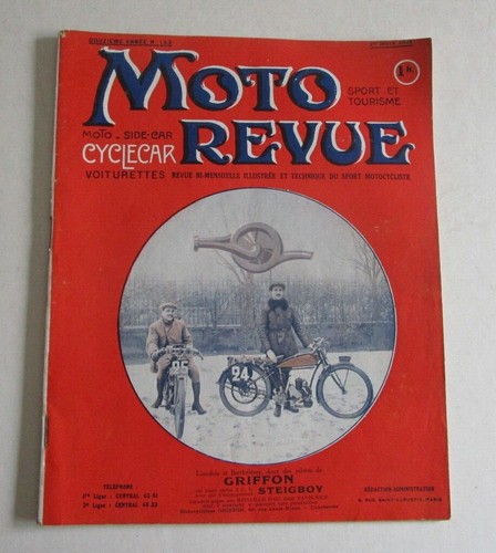 Moto revue 143 mars 1924 - n°143,