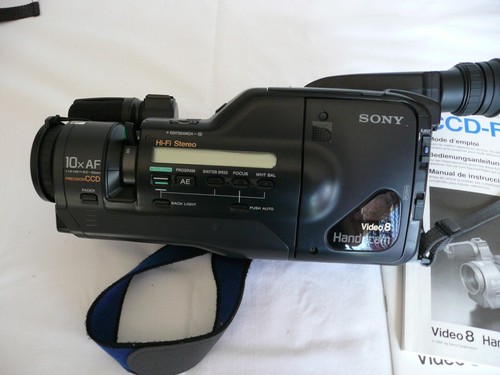 Sony camescope ccd - sony, ccd-f555e