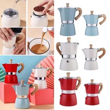 Classique Italien Moka Espresso Cafetière Percolateur Pot 150/300ml 3 Tasses/6