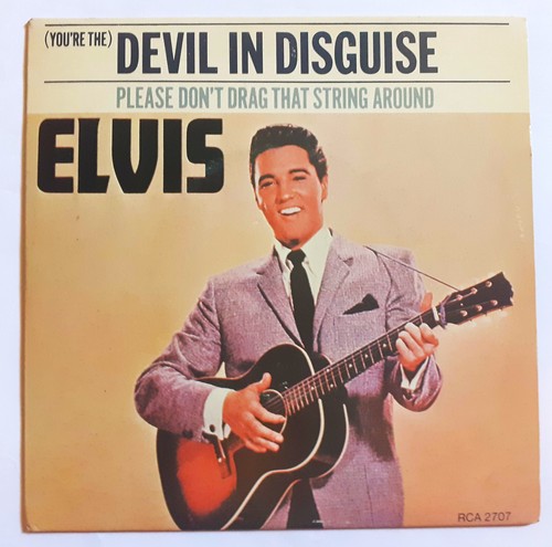 Rare 45t elvis presley devil - 45t,