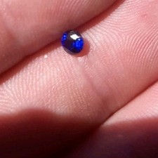 Tanzanite Lab Laboratoire. Lot De 1 Pierre Lots , 0.4 CARAT CREATION BIJOUX