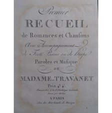 DE TRAVANET Madame Recueil