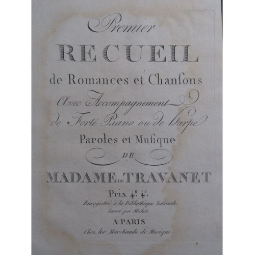 Travanet madame recueil - travanet,