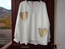 PULL/TUNIQUE NEUF T 48 au 52 "MINA ROSA"