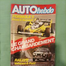 AUTO HEBDO 282 GP HOLLANDE
