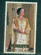 PENRHYN Island 1980   80th Anniversary Birth Queen Elizabeth QE2   MNH