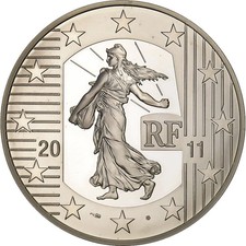 France, 10 Euro, 10 ans du Starter Kit, 2011, Paris, Argent, SPL, KM:1784