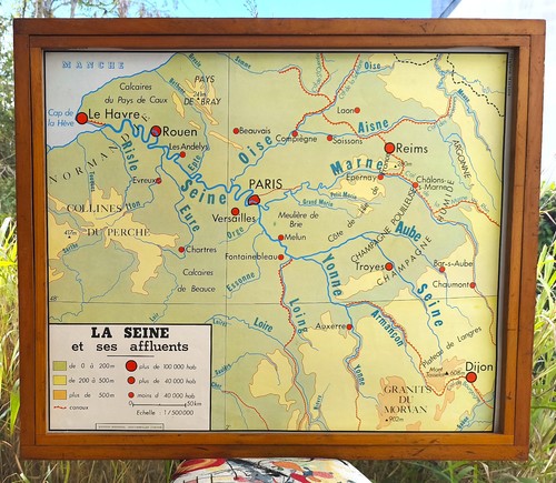 Ancienne carte géographie - ancienne,