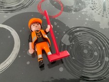 Playmobil éboueur chantier 