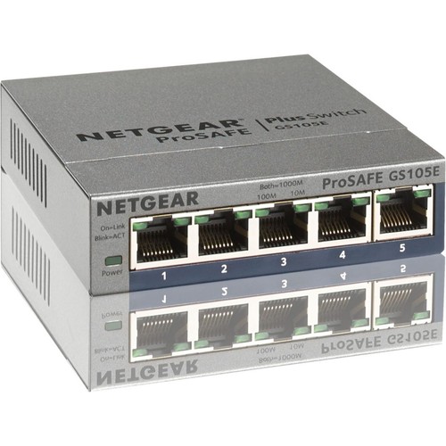 Switch ethernet netgear gs105e - switch,