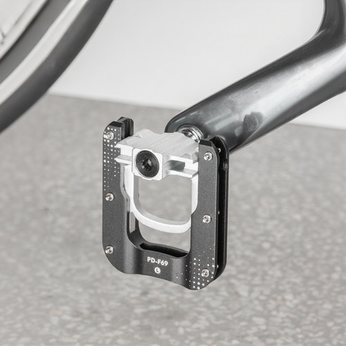 Pédale pliable aluminium - pliable,