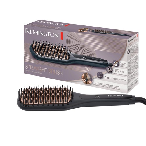 Brosse lissante ionique 2en1 - brosse,