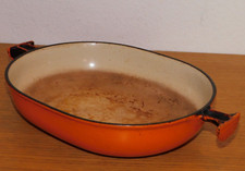 original VINTAGE plat à four