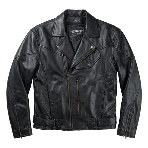 Veste motard unik - unik, cuir